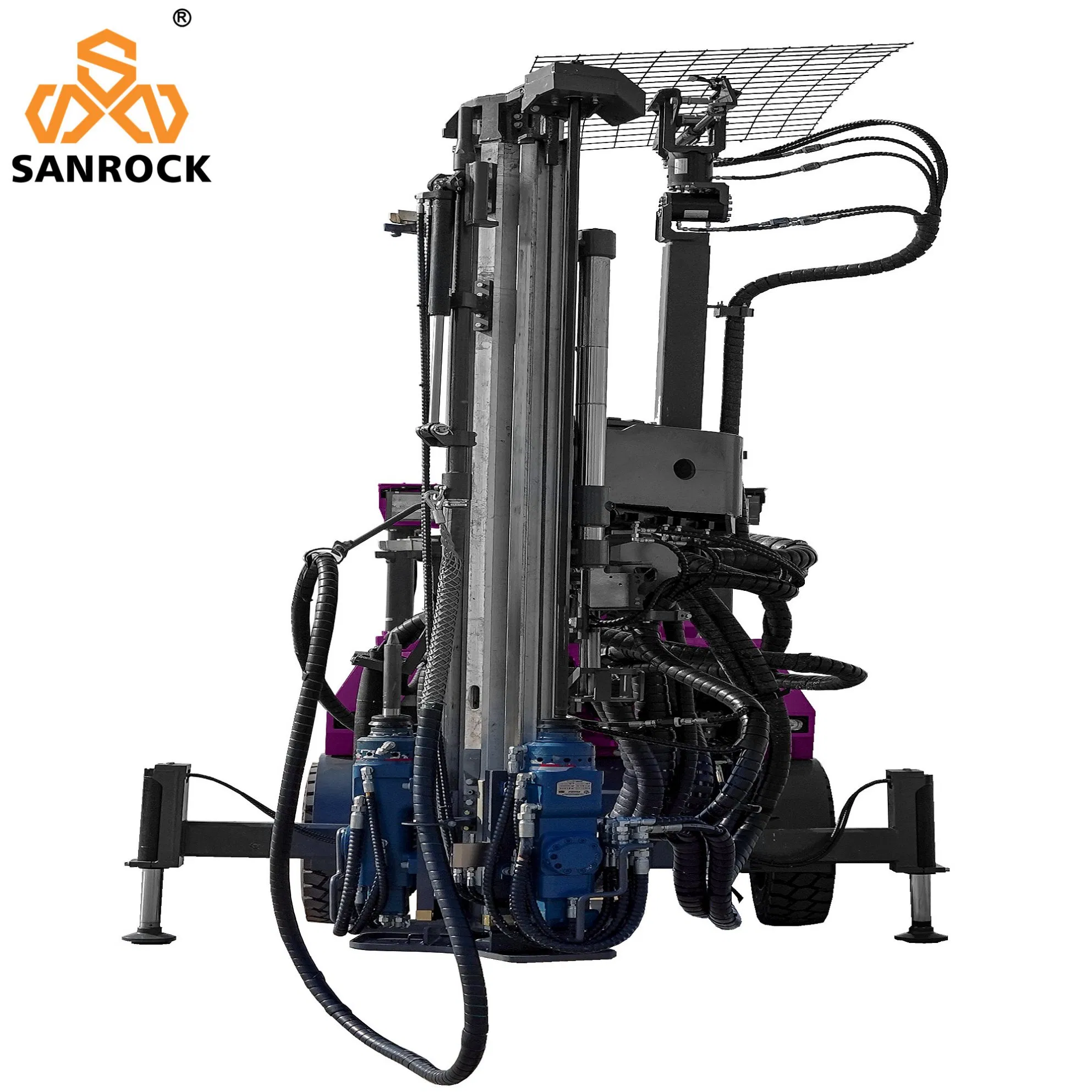 Tunnel Excavation Drilling Machinery Underground Jumbo Hydraulic Drilling Rig Equipment