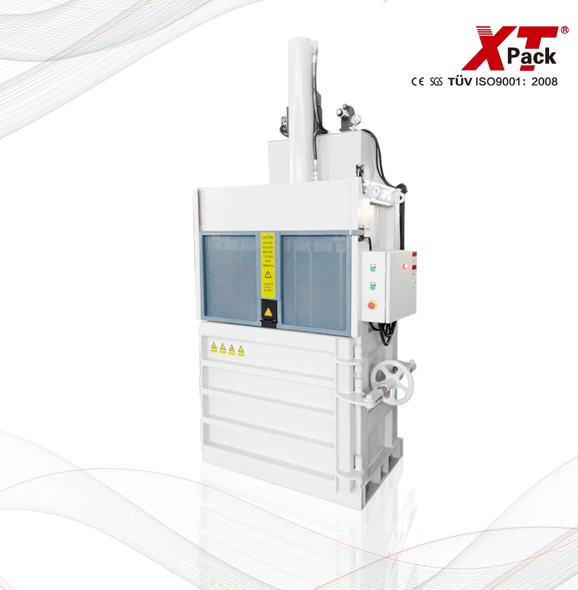 Hydraulic Automatic Square Vertical Waste Paper Cardboard Boxes Plastic Cotton Tyre Bottle Cans Film Used Clothes Recycling Scrap Metal Baler Machine