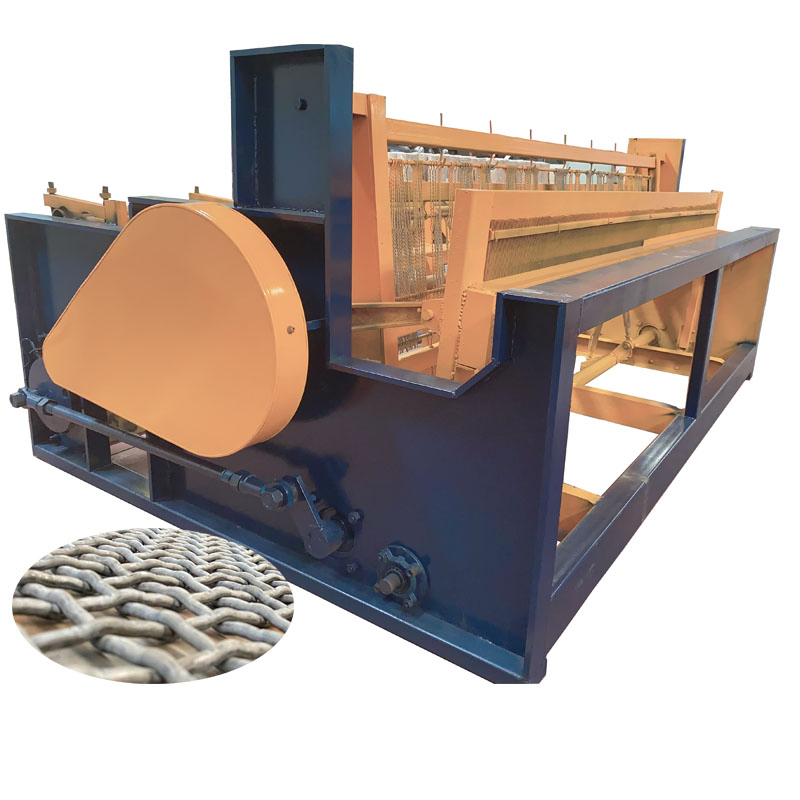 Crimped Wire Mesh Vibrating Sieve Quarry Screen Mesh Machine