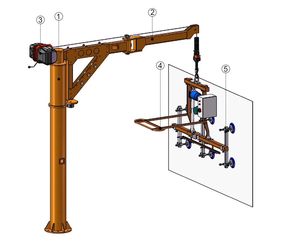 Truss Lifting Equipment Structure