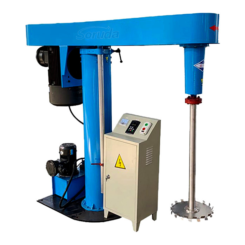 Manufacturer Wholesale Variable Frequency Speed Control Fluid High Speed Disperser Mixing Equipment