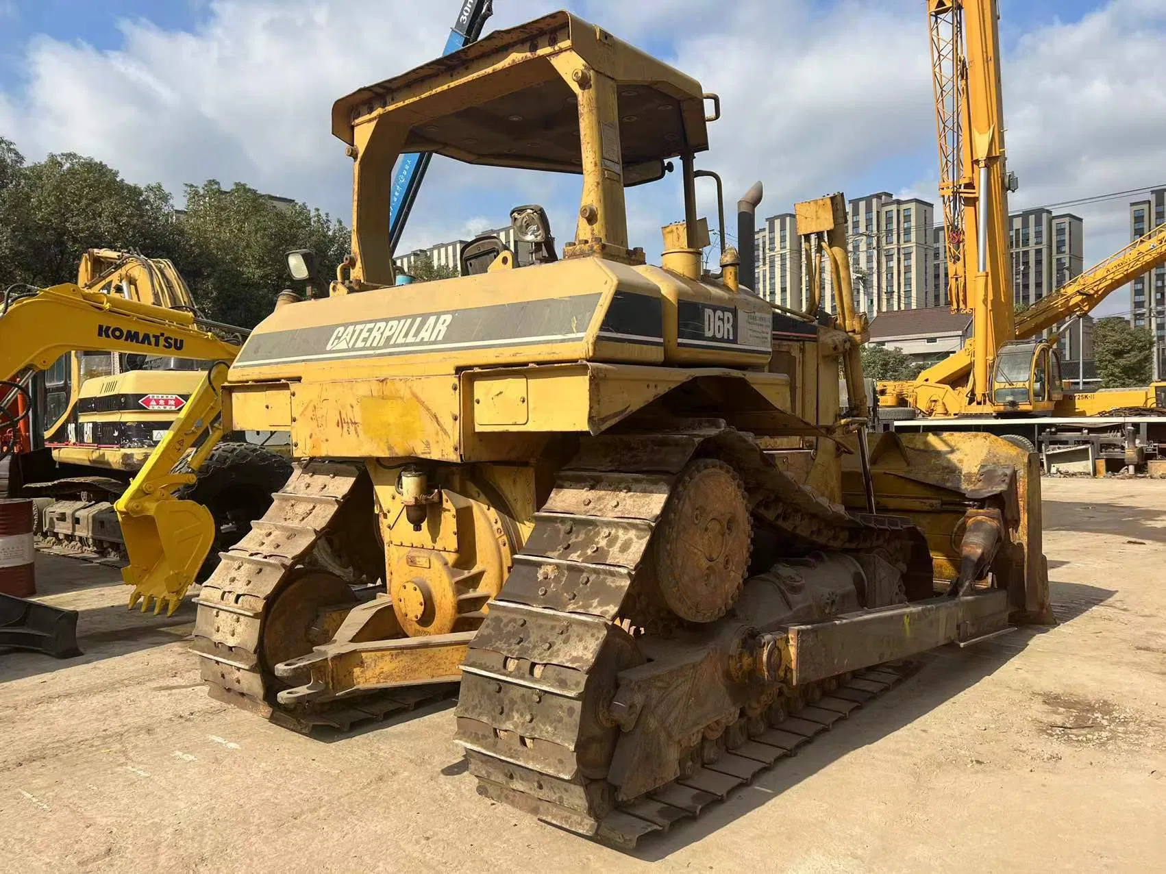Used Caterpillar D6g Motor Grader Road Construction Heavy Equipment in Good Conditon for Sale in Stock