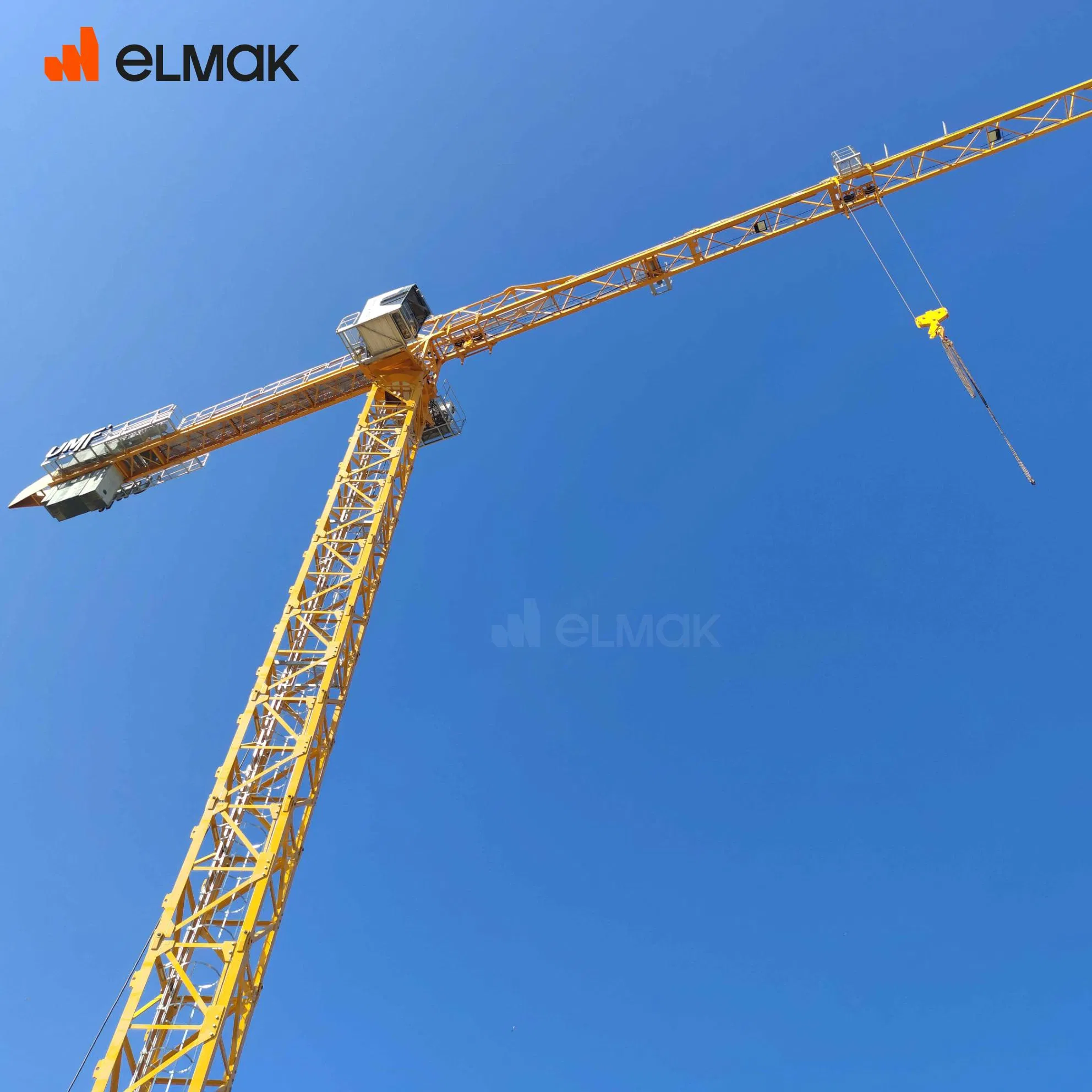 Heavy Duty Crane Construction Lifting Equipment Flat Top Tower Crane