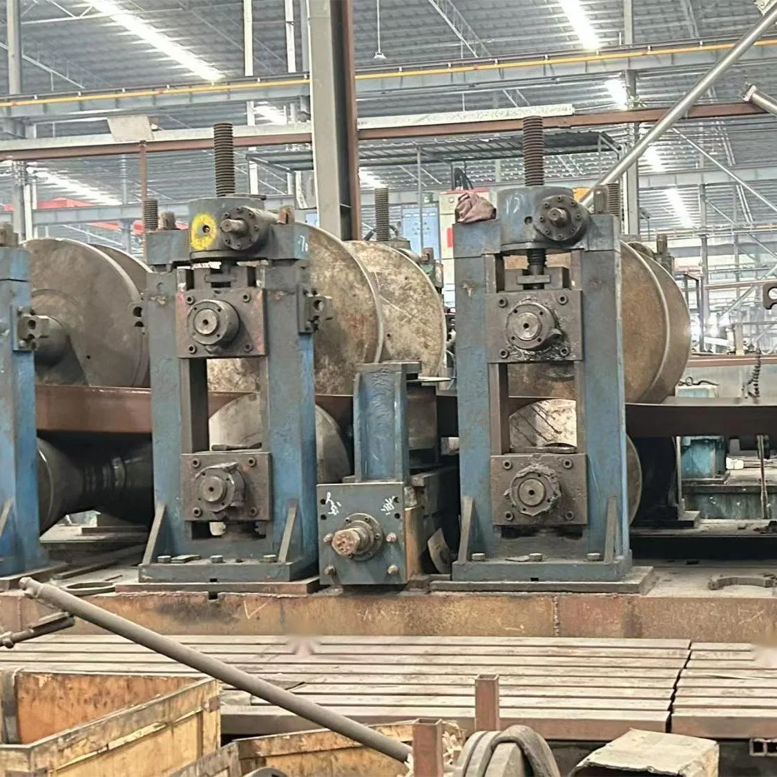 400*400mm Direct Square Second Hand ERW Steel Tube and Pipe Making Machine