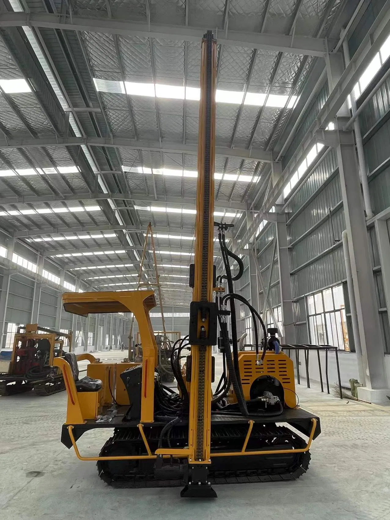 New Design Drilling Piling Screwing Hydraulic Pile Equipment for Road Construction