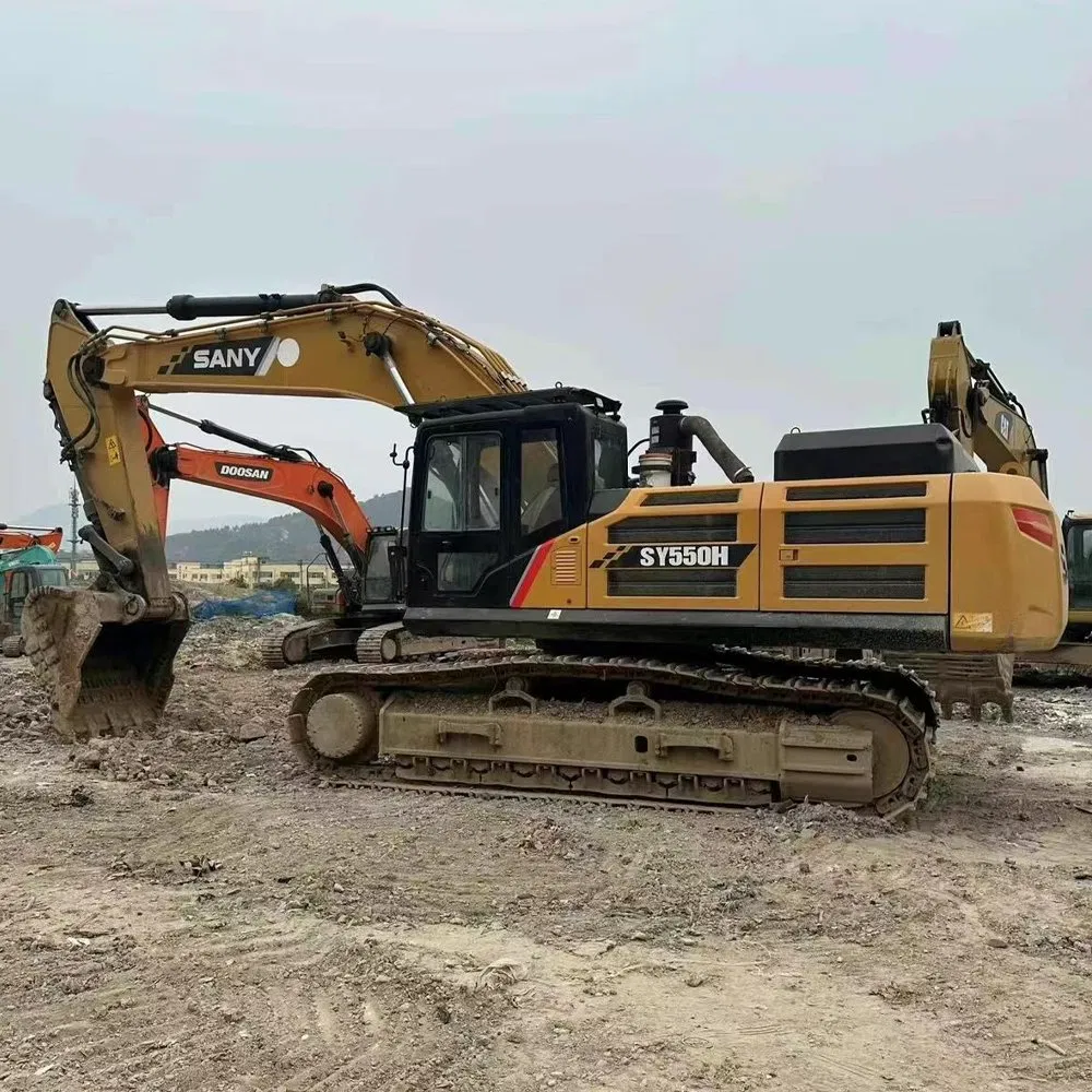 Excellent Condition Pre-Owned Excavator Sany 550h Heavy-Duty Design Excavator for Sany