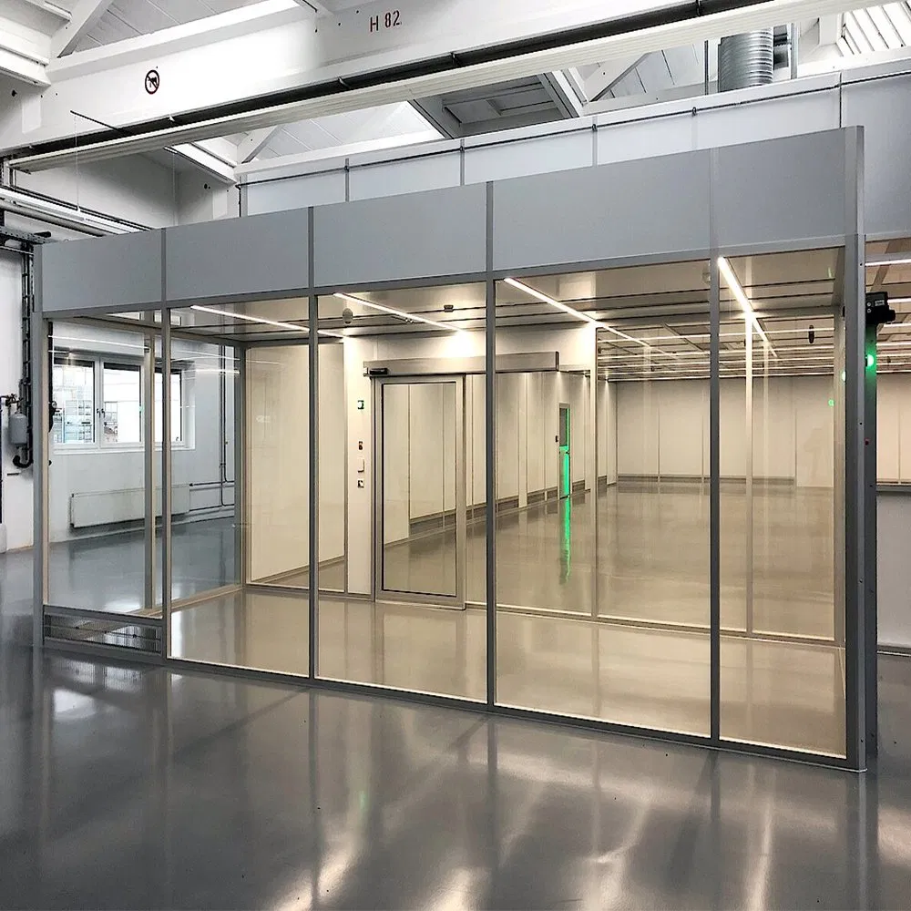Heavy-Duty Opaque Clean Booth - for Industrial Cleanroom Equipment Maintenance