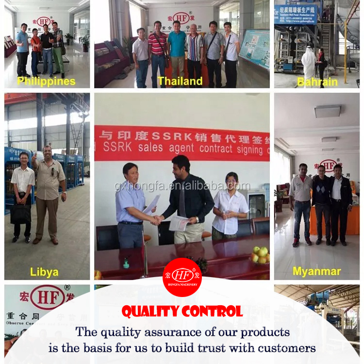 Automatic Hydraulic Used Qt4-15 Concrete Building Hollow Block Brick Making Machine