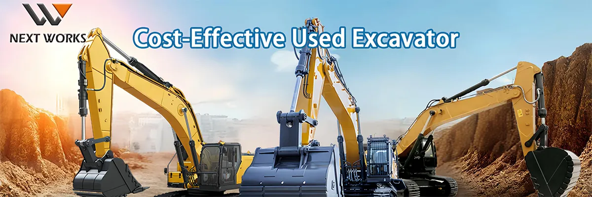 Used Crawler Excavator Diesel