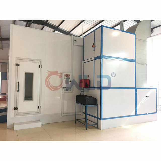 Wld8200 Automotive Paint Booths Downdraft Paint Booth Industrial Paint Booth Used Paint Spray Booth for Sale Paint Booth Equipment