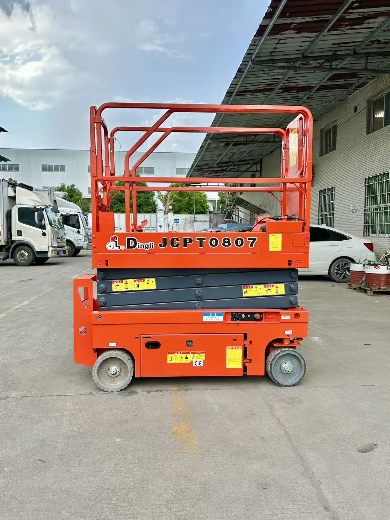 Heavy-Duty 4-Wheel Hydraulic-Driven Scissor Equipment