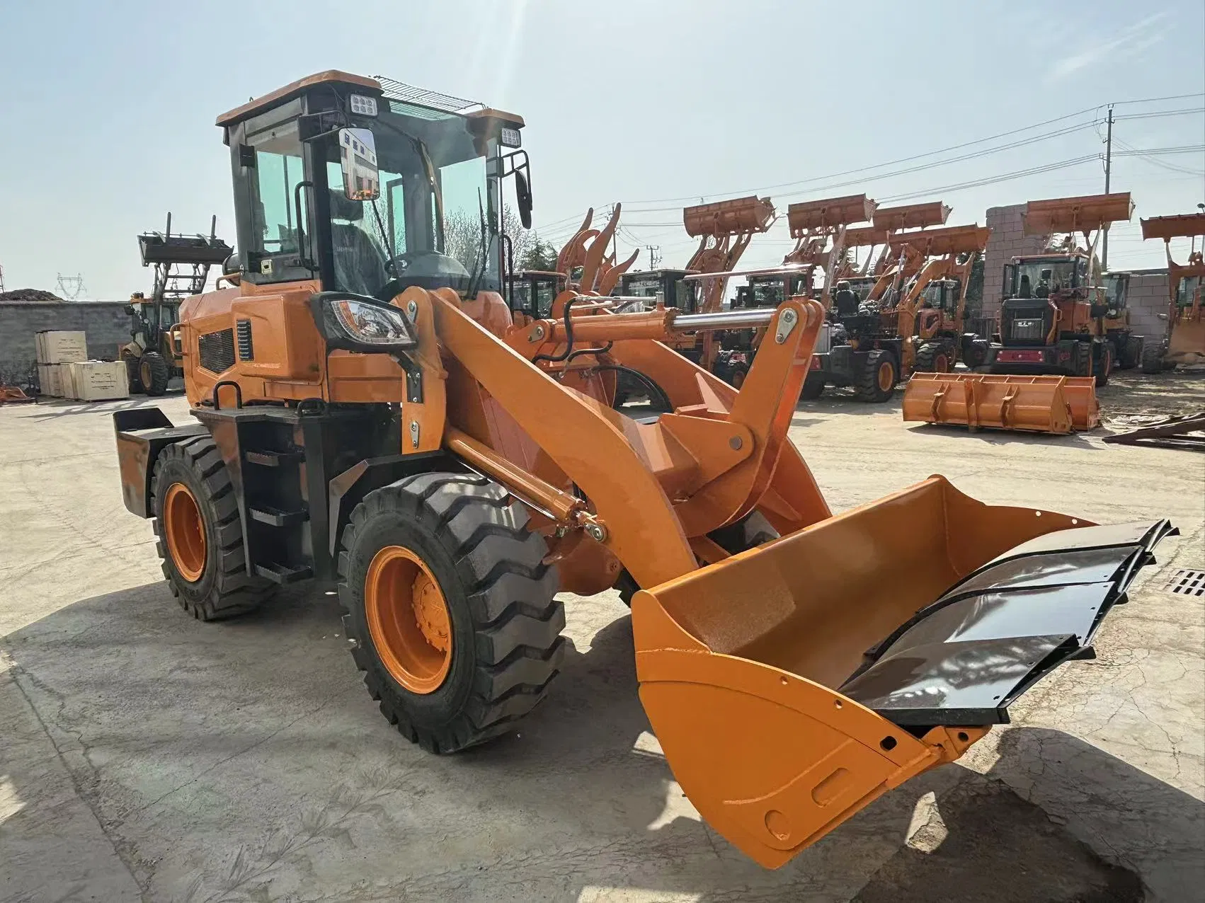 Versatile Wheel Loader Equipment for Construction and Excavation