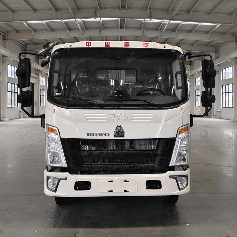 HOWO 6cmb Mini Compactor Garbage Truck, Highly Efficient Garbage Disposal