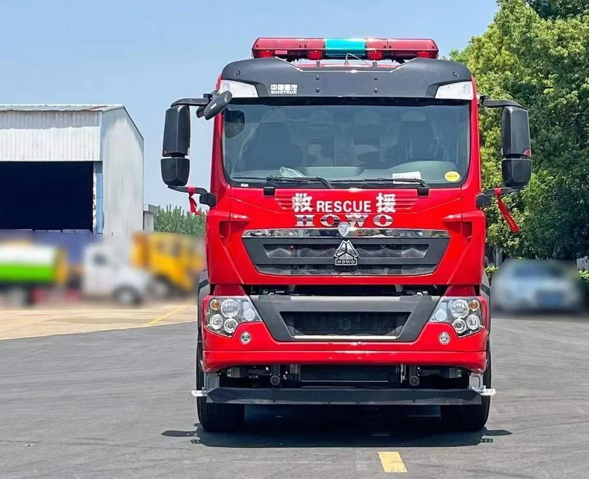 Best High Quality HOWO 8ton 10ton Brand Water Tank Foam Fire Fighting Truck
