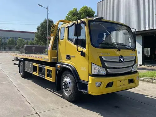 Flatbed Wrecker Tow Truck