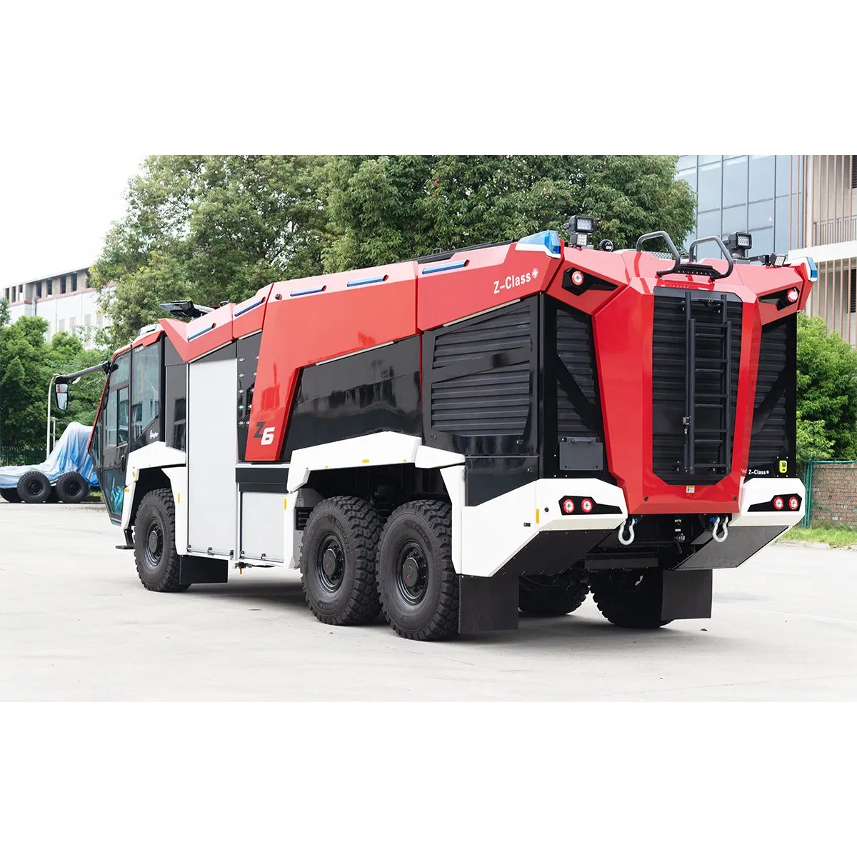 6X6 Airport Fire Fighting Truck Water Foam Vehicle Good Quality Specialized Vehicle China Factory