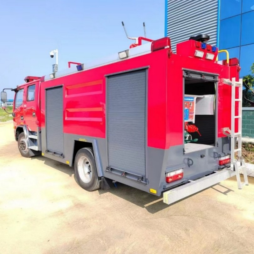 New DFAC HOWO I Suzu Fire Fighting Truck 4×2 4×4 Emergency Rescue Fire Engine Advanced Fire Extinguishing System, Factory Direct Sale at Discounted Fire Truck