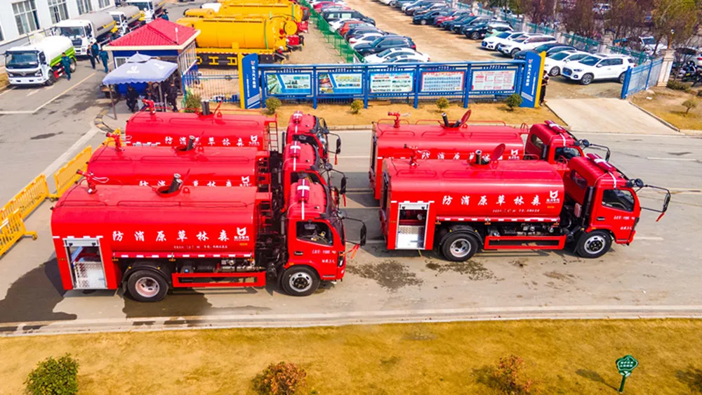 Firefighting Truck View 2