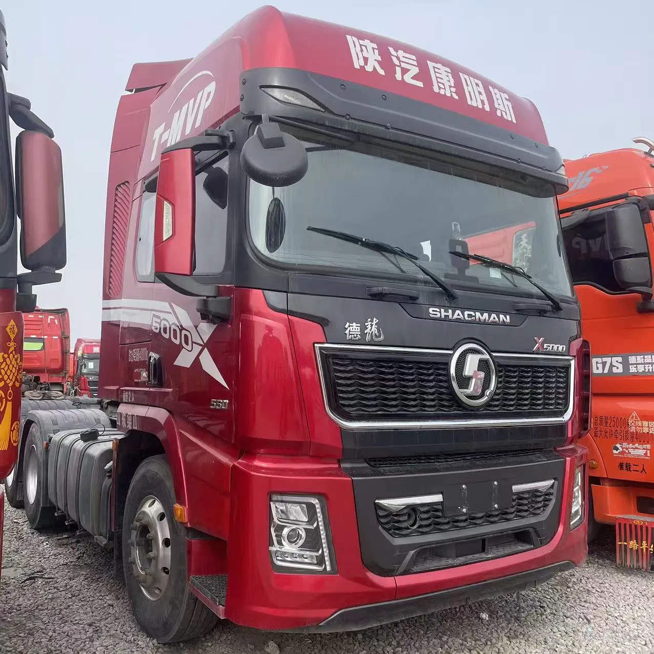 Shacman Delong X5000 6×4 Automatic Heavy Duty Tractor Truck Strong Power Low Fuel Consumption Durable Structure for Mining Transportation