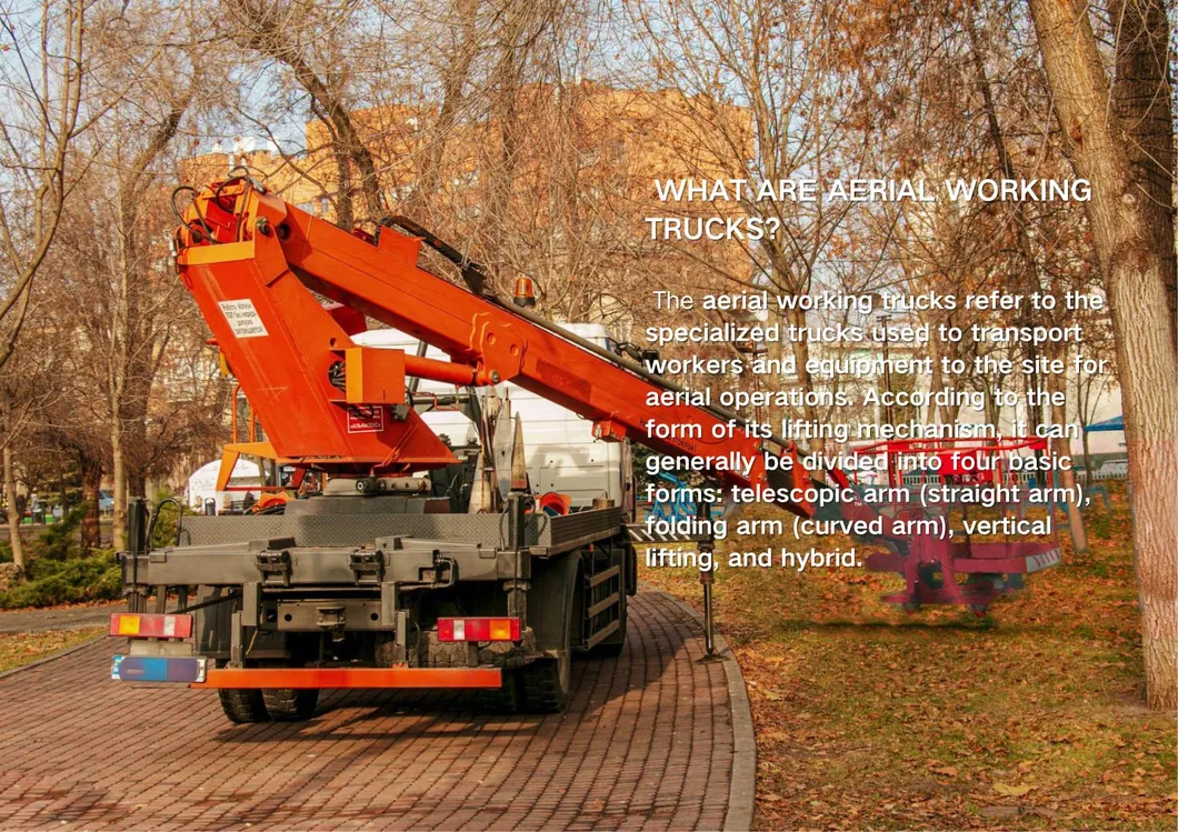 33m Straight Arm Aerial Work Platform