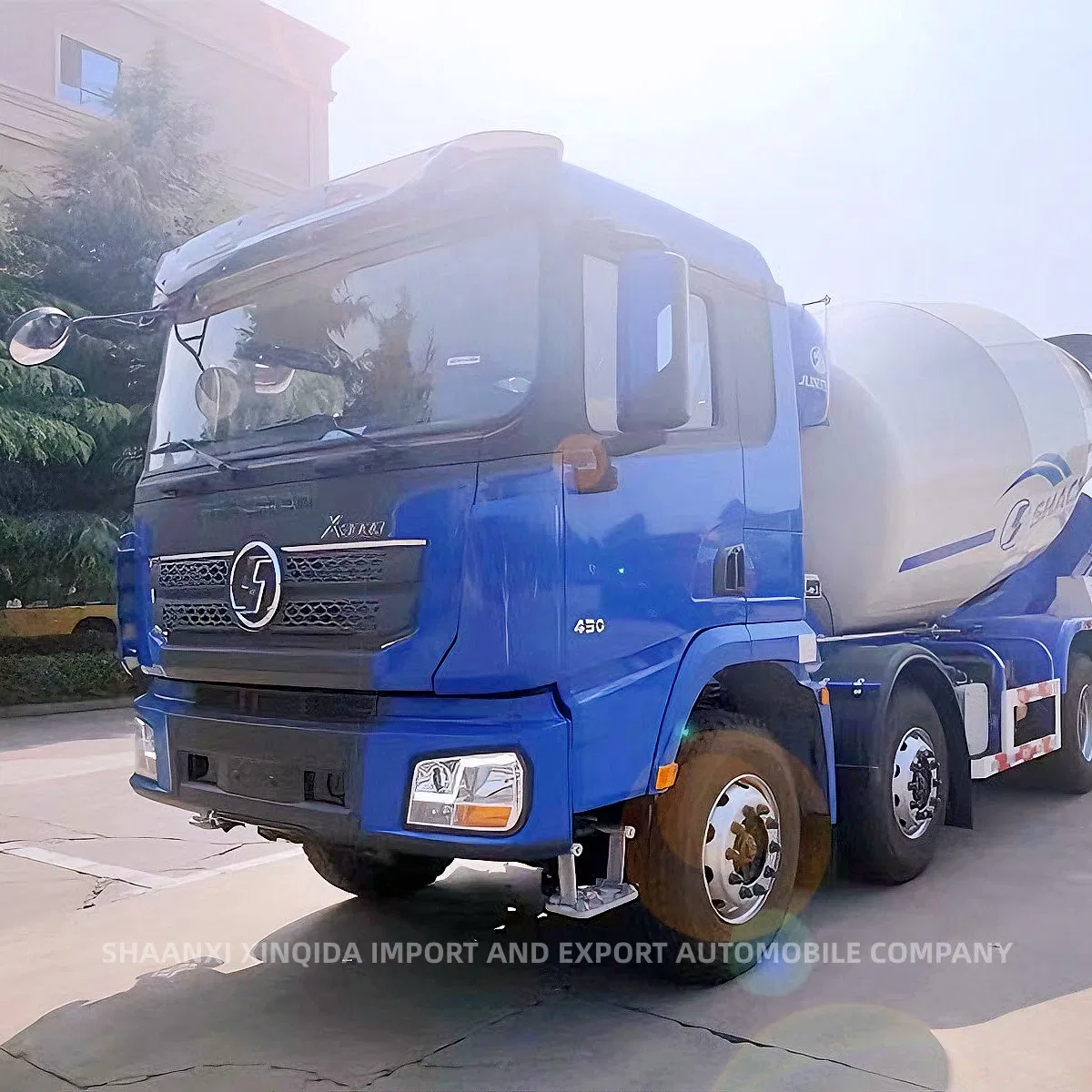 New Used Concrete Mixer Truck X3000 Sinotruck 6X4 6m³ 8m³ 12m³ Diesel Mobile Cement Pump Euro V Tractor Mixing Dump Tipper Cargo Box Lorry Mining Dumper Truck