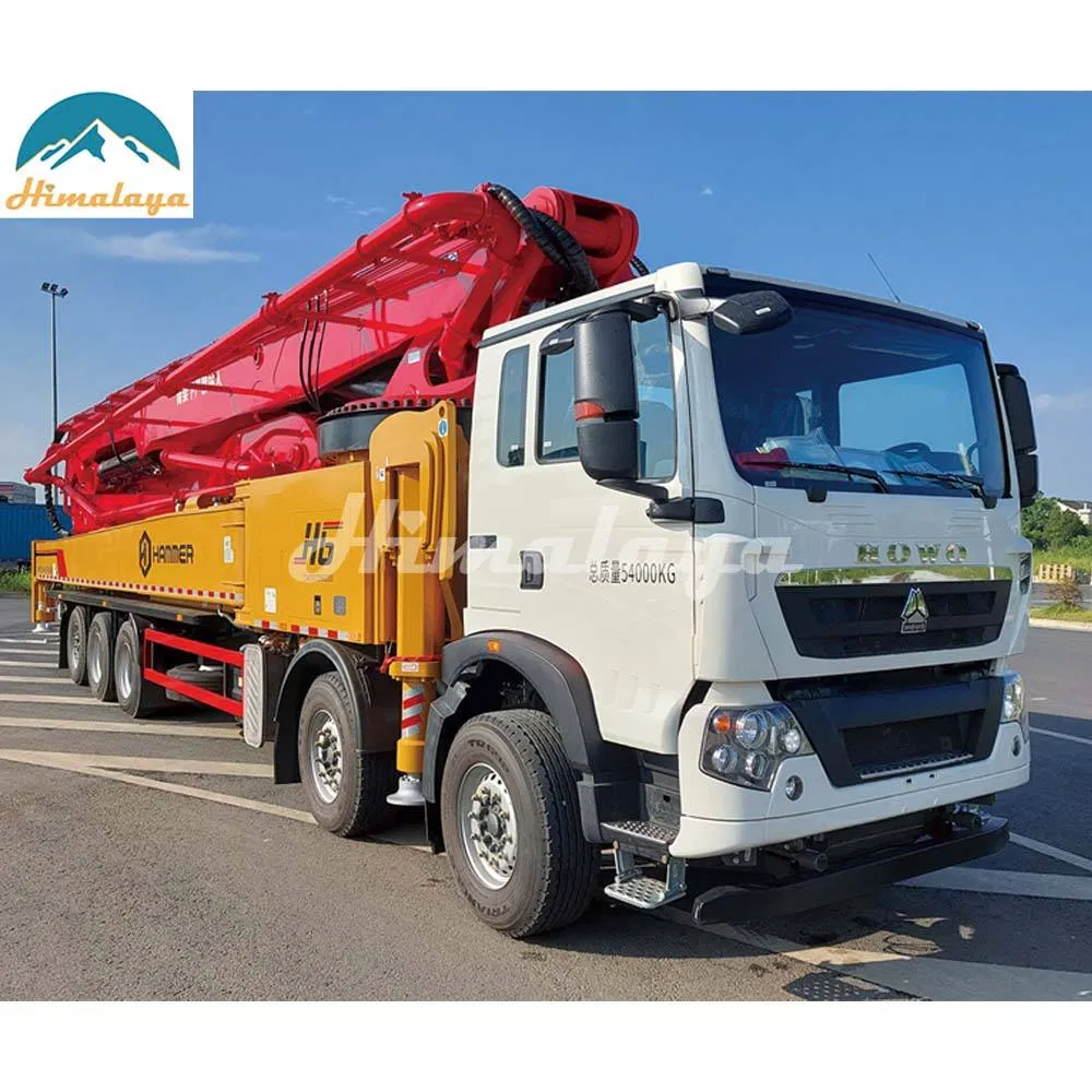 Hot Sale New Hammer 75m Diesel Machine Concrete Pump Truck