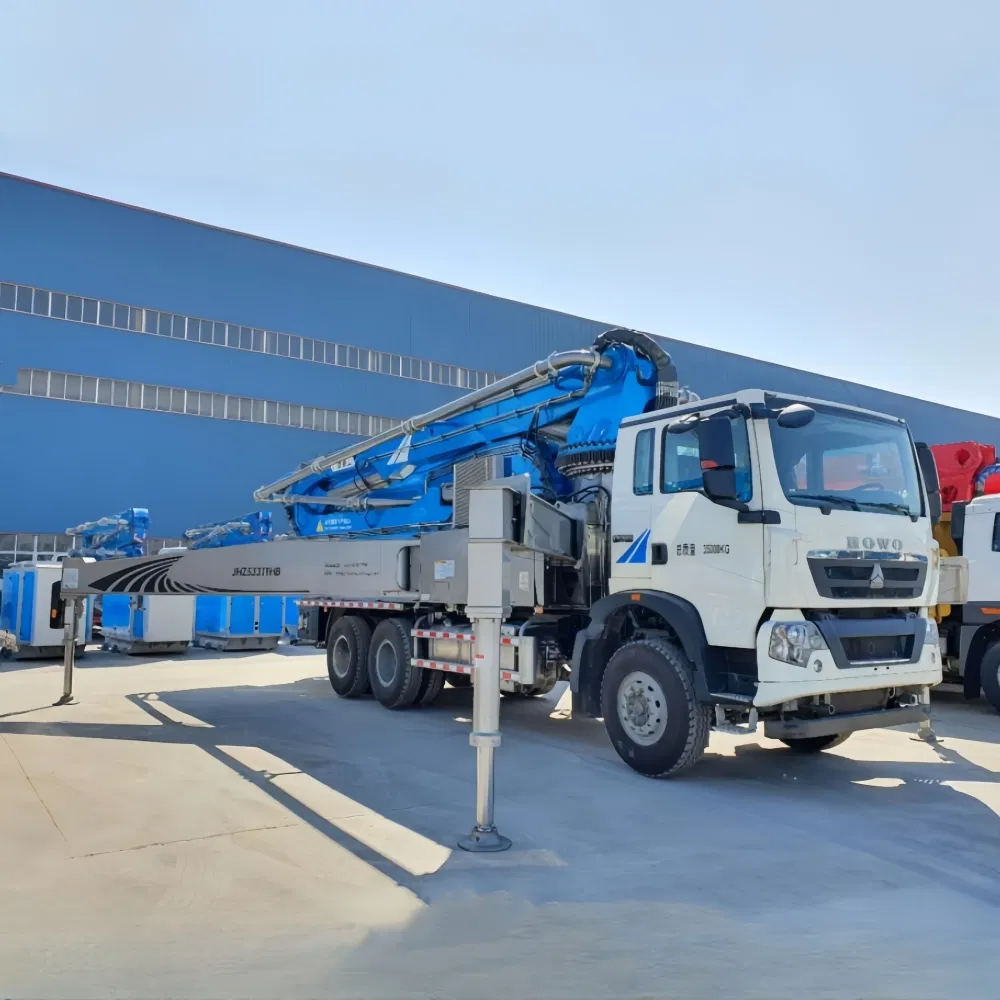 China Jiuhe Pump Concrete 30m 38m 52m 43m 56m 58m 62m 70m Truck Mounted Concrete Pump Price Cement Concrete Boom Pump Concrete Pump Truck for Sale