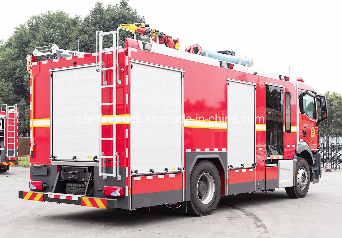 Man Cafs Fire Fighting Truck Fire Engine Specialized Vehicle Price China Factory