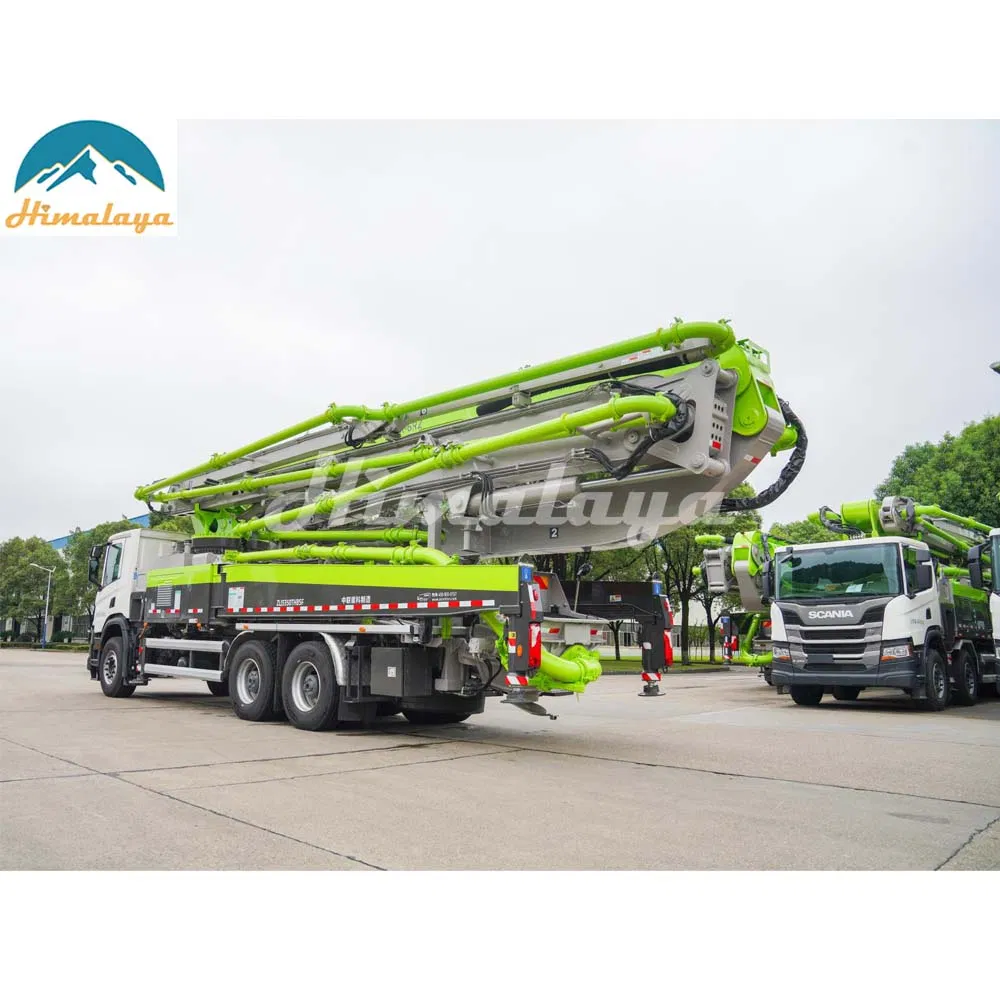 Zoomlion Customized Brand New Hydraulic 52m Truck Mounted Concrete Pump
