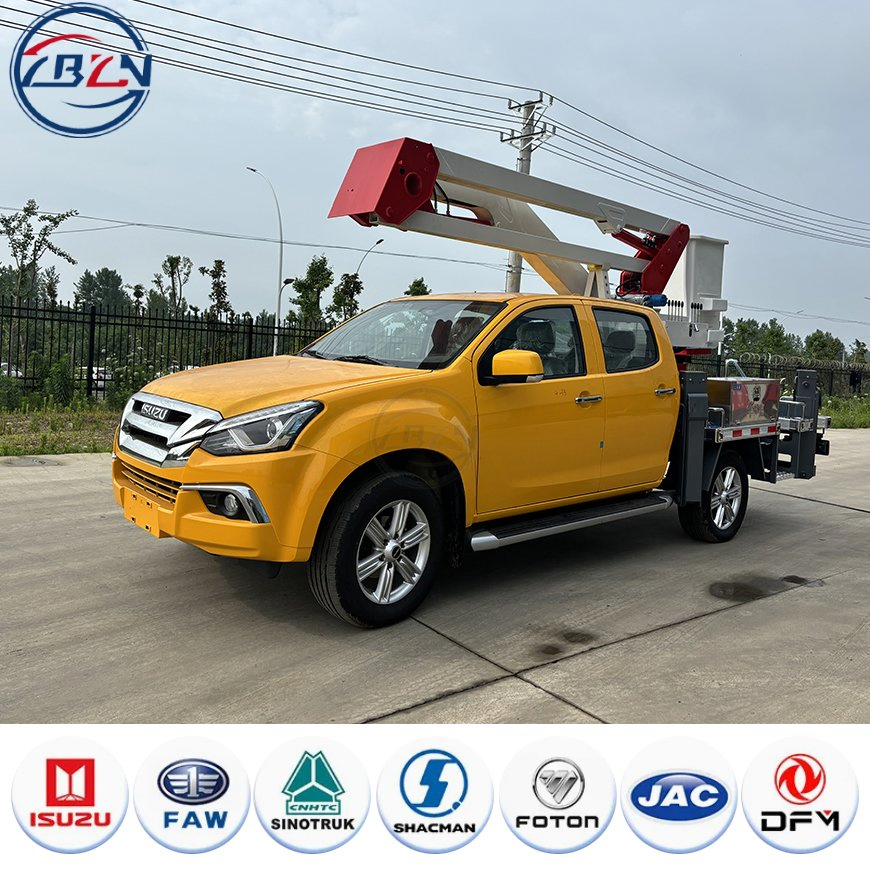 Jmc 4X4 4X2 Working Height Aerial Working Platform Price of Aerial Work Platform Truck for Sale