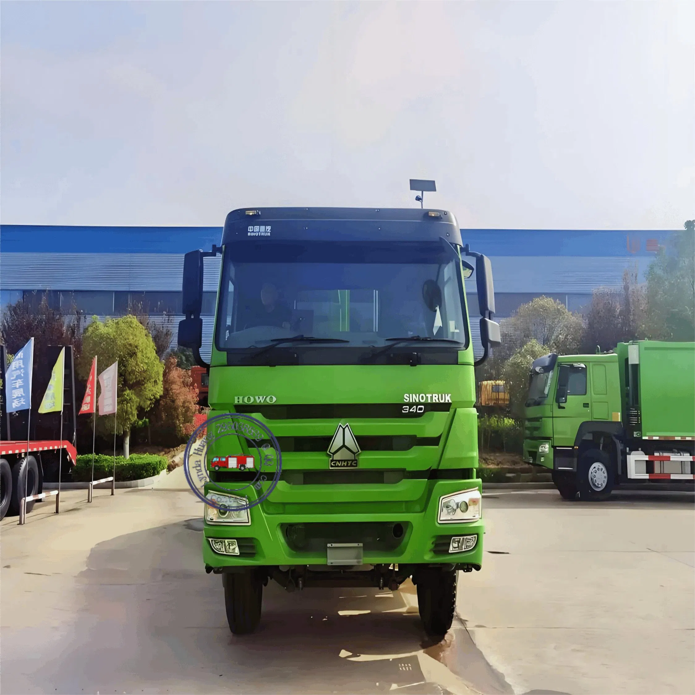 Advanced HOWO Durable High-Capacity 18m3 20m3 Compactor Garbage Truck for Sale