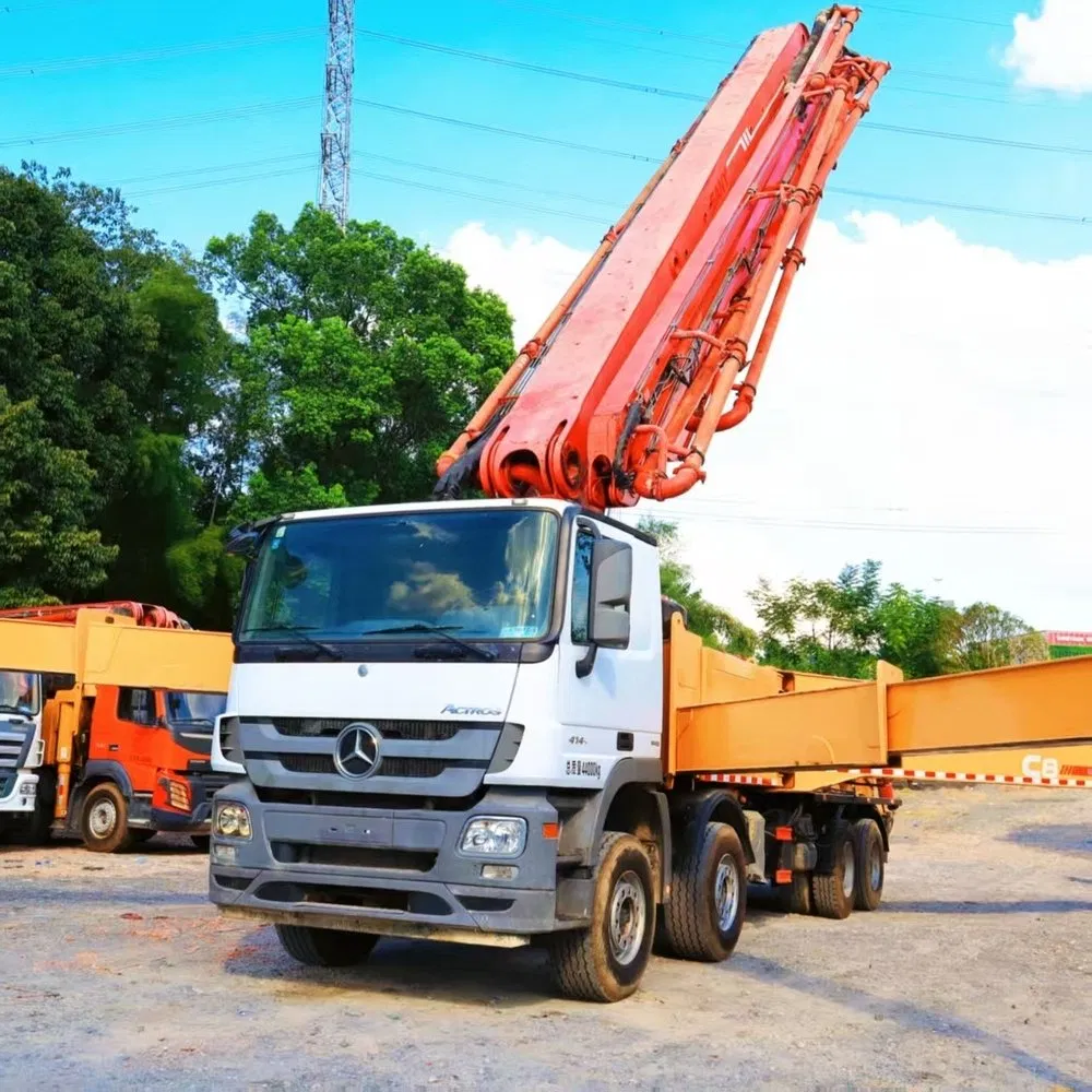 Used Sanny Sym5449thb 560c-8A 56m Concrete Pump Truck with Benzi Chassis for Housing Construction