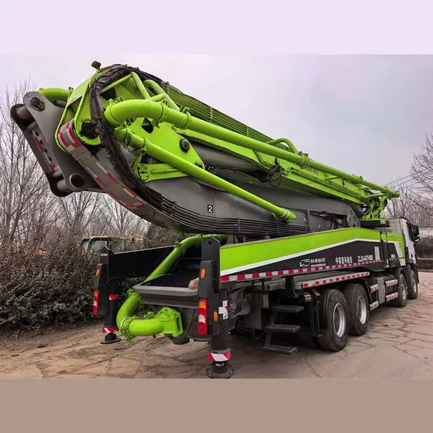 Concrete Pump Truck View 8