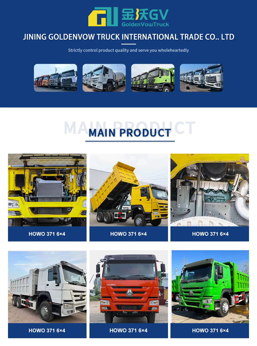 Sinotruk HOWO Truck Fence Cargo Truck