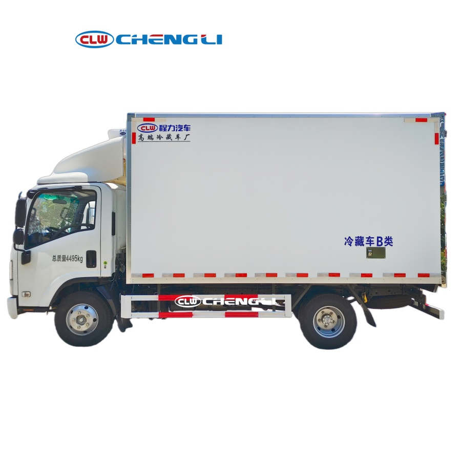 4X2 20-30 Ton Insulated Refrigerated Freezer Cold Frozen Refrigerator Ice Cream Truck