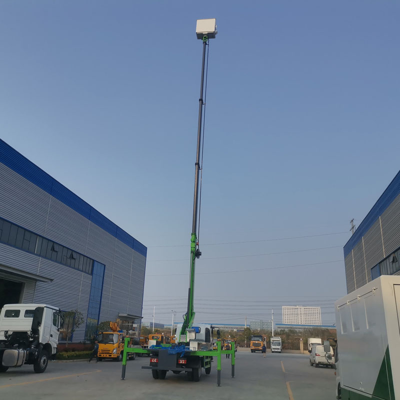 Insulated High Platform Hydraulic Telescopic Access Bucket Boom Ladder Scissor Lift Work Aerial Manlift Crane Bridge Inspection Truck Cherry Picker Vehicle