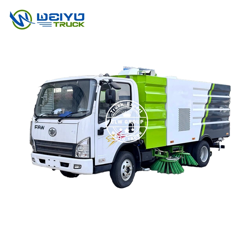 FAW 5m³ Municipal Street Sweeper Dust Cleaning Truck