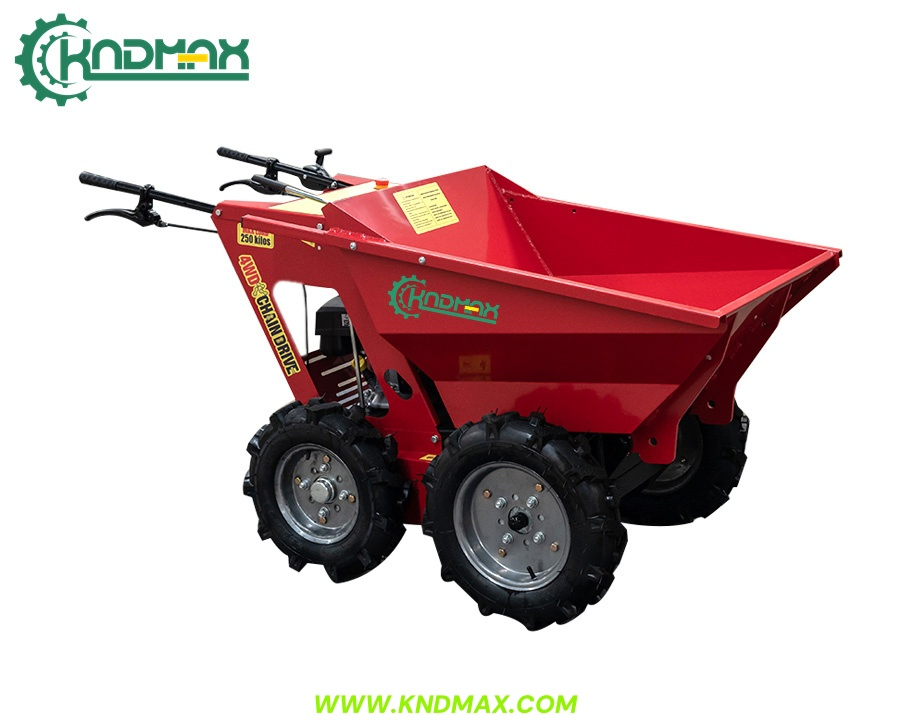 5.5HP Petrol Powered Mini Dumper 250kg Capacity Multi-Purpose Hauler for Tough Garden Tasks