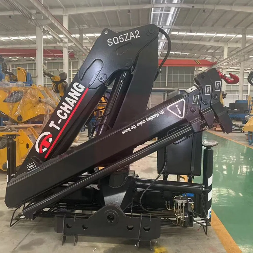 New Original 5 Ton 6.3 Ton Knuckle Boom Truck Crane for Sale