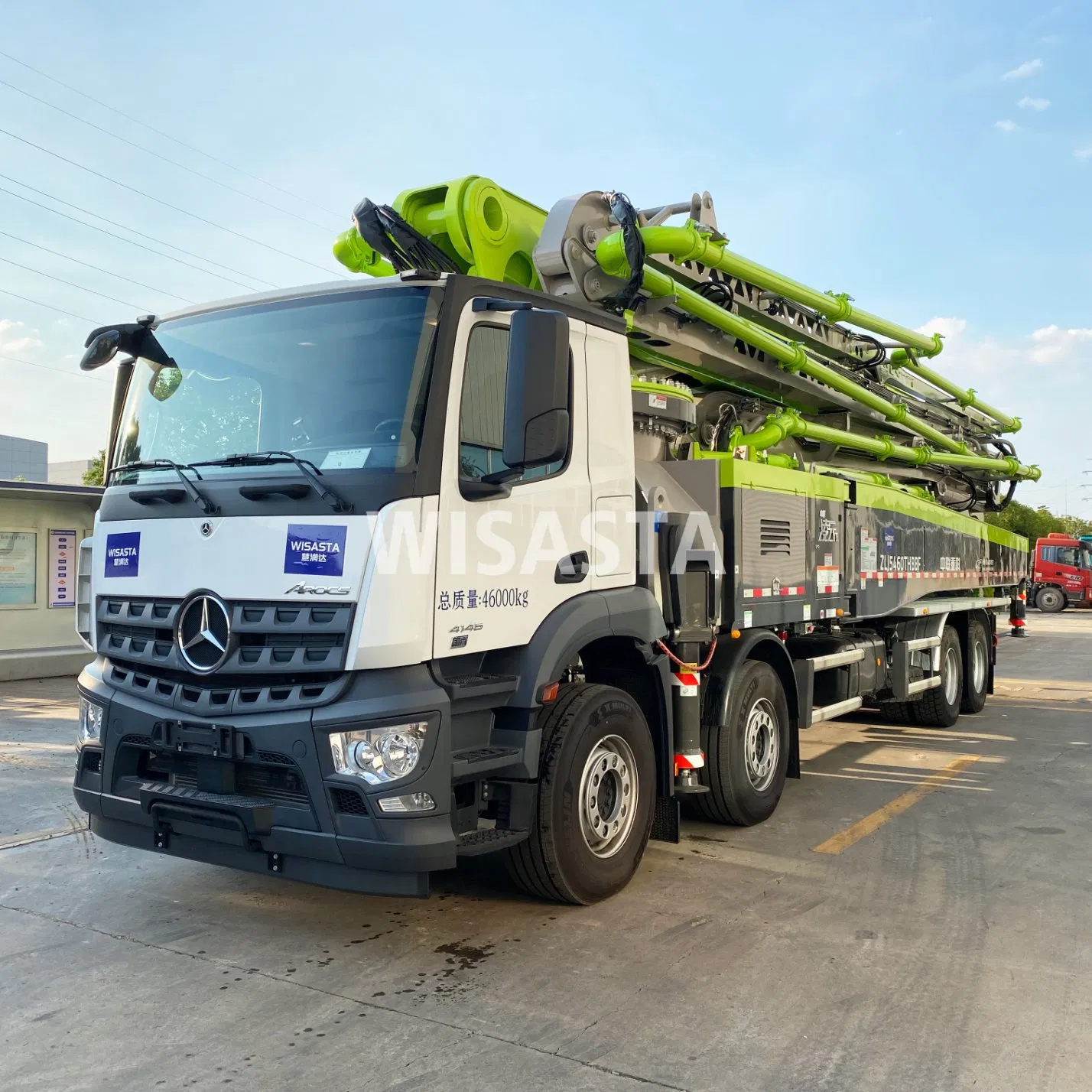 Brand New Zoomlion Zlj5460thbbf Benz Chassis 62m Concrete Pump Truck for Sale