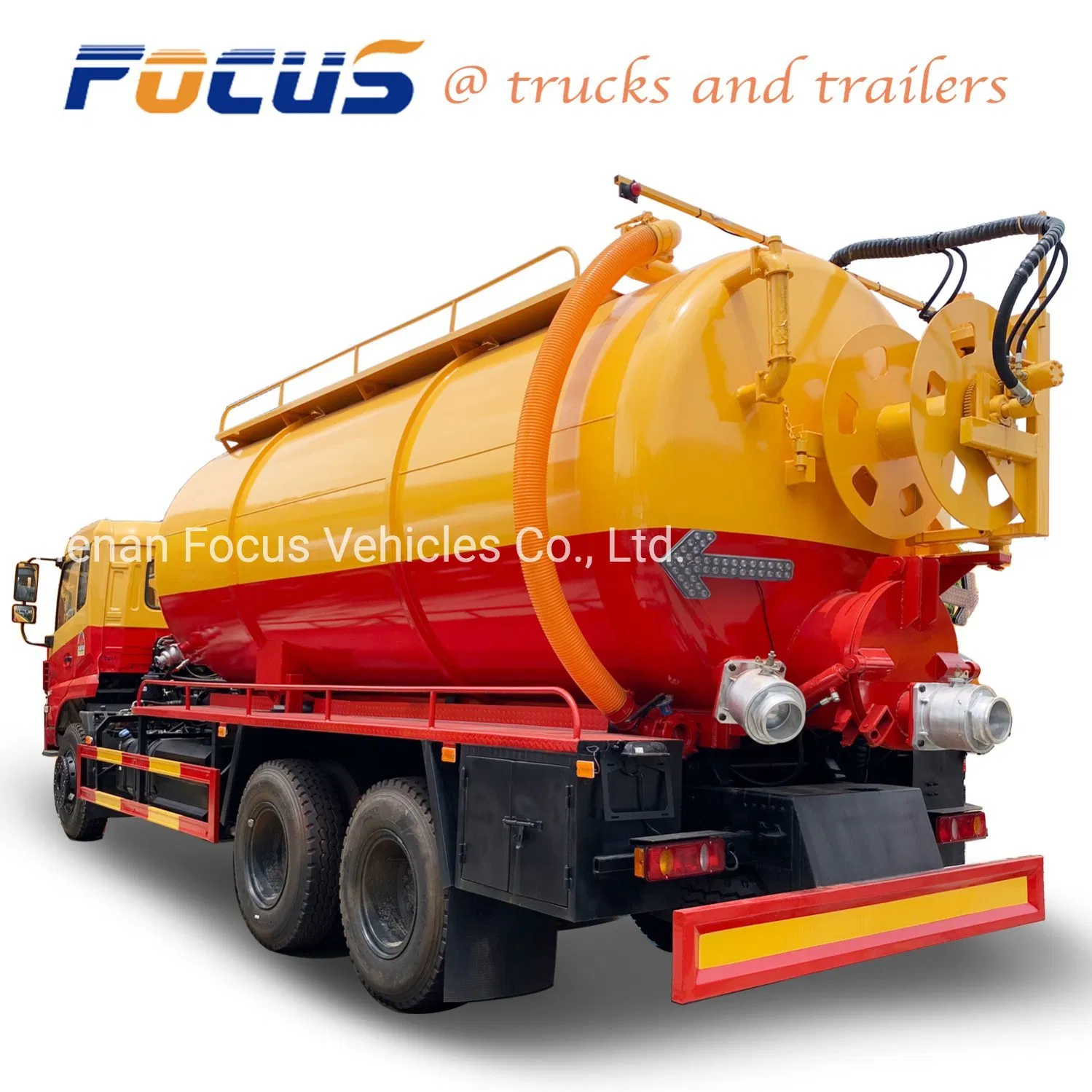 Vacuum Suction Truck to Transport Sewage Sludge, Industrial Liquids, or Slurries From Animal Waste From Livestock Facilities