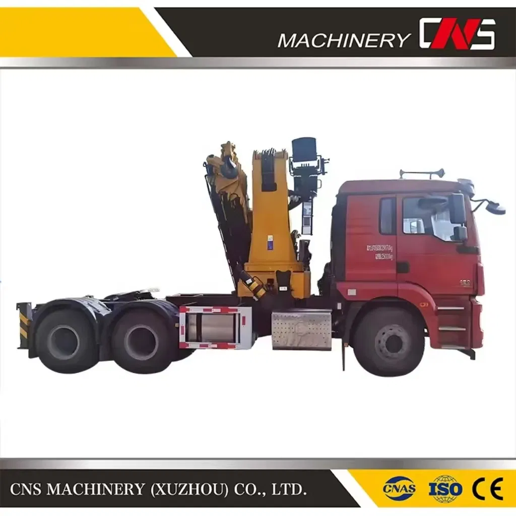 Popular 16 Ton Heavy Duty Manipulator Knuckle Boom Trailer Truck Mounted Crane Folding Arm Crane Truck for Hot Sale