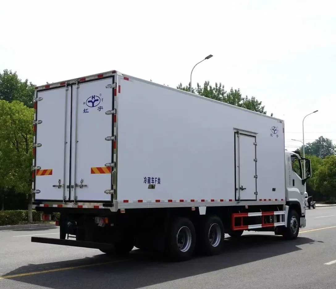 Japanese Brand Isuz Fish Carrier Refrigerated Refrigerator Food Van Freezer Truck