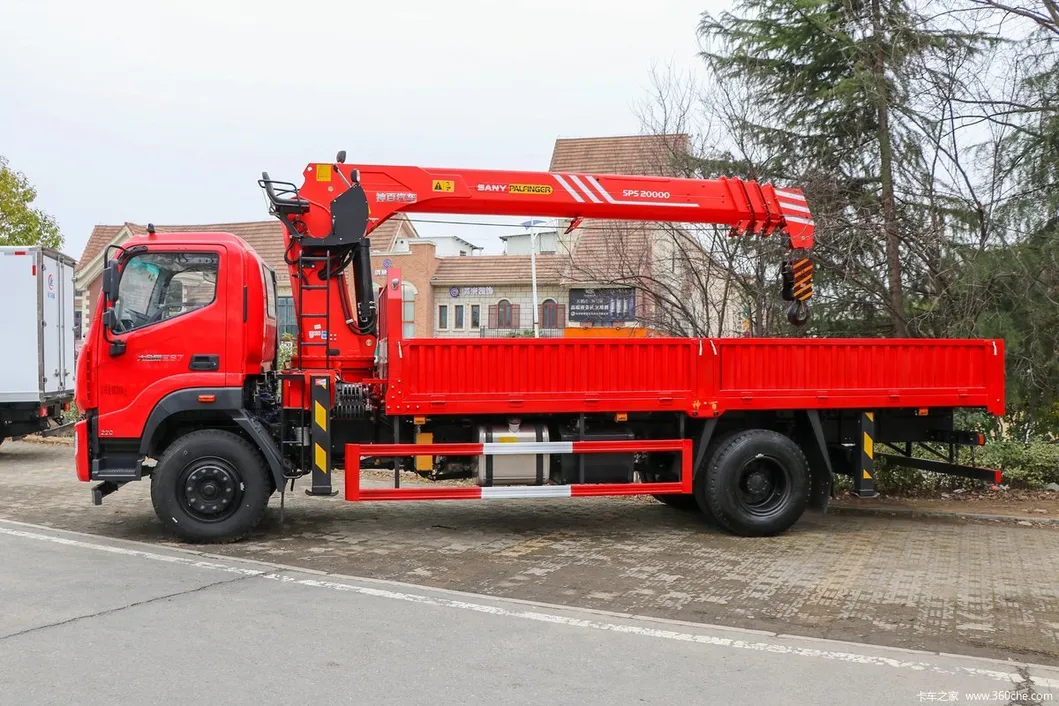 Lifting Crane Mounted Truck