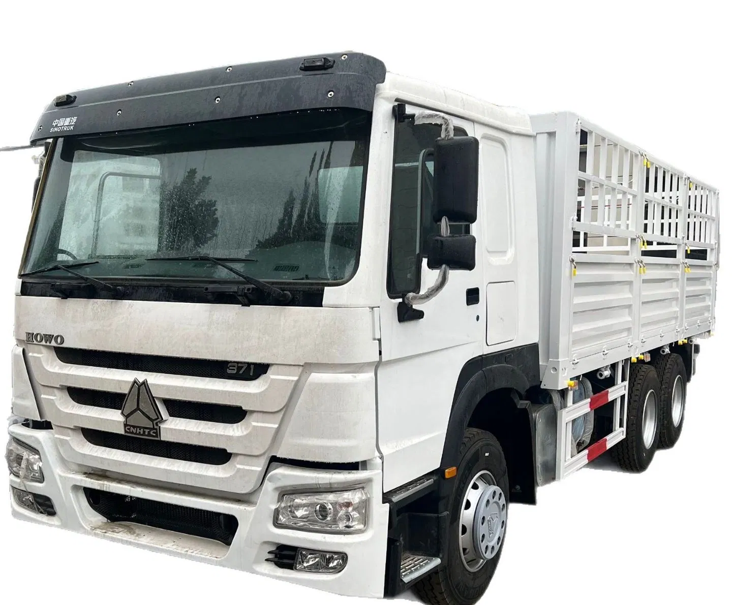 Capacity 60tons Steel Material Fence Cargo Semi Trailer Truck Trailer Animal Transport Livestock Transport Camion Dumper Camion De Volteo Camion Cargo
