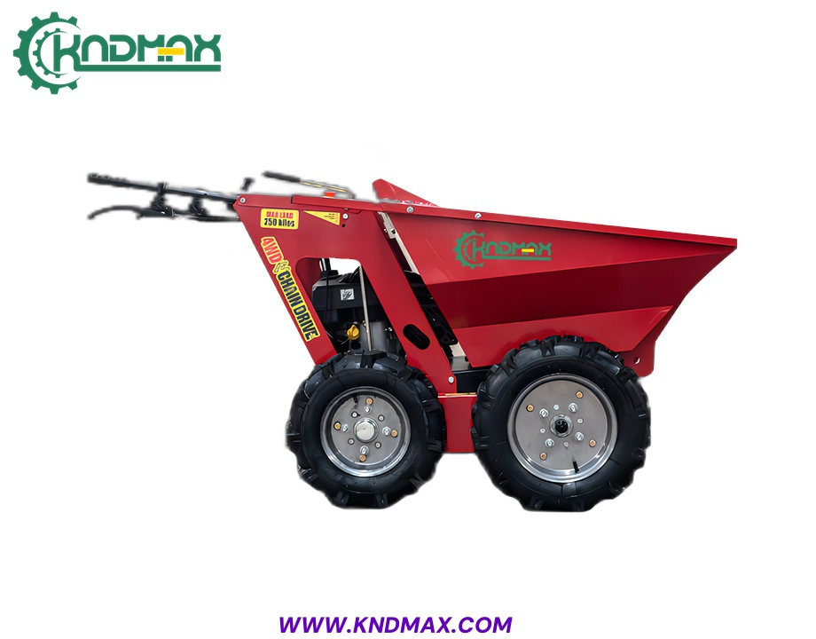 5.5HP Petrol Powered Mini Dumper 250kg Capacity Multi-Purpose Hauler for Tough Garden Tasks