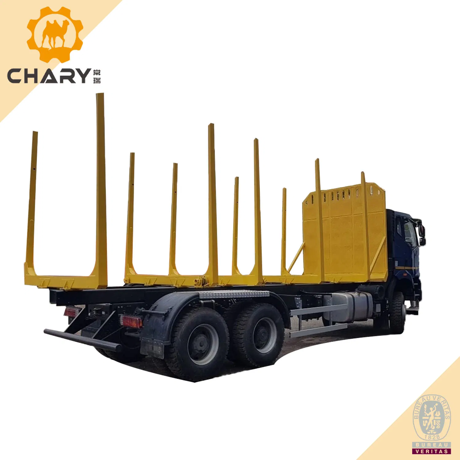 FAW 6X4 Log Wood Timber Forest Logging Carrier Vehicle for Wood Truck Timber Transport