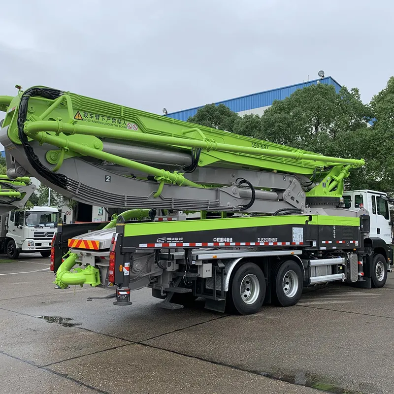 Concrete Pump Truck View 4