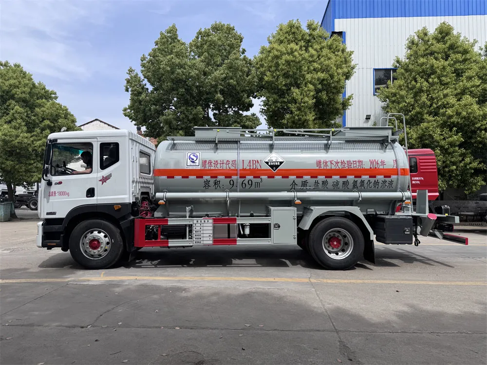 Oil Tank Truck View 4