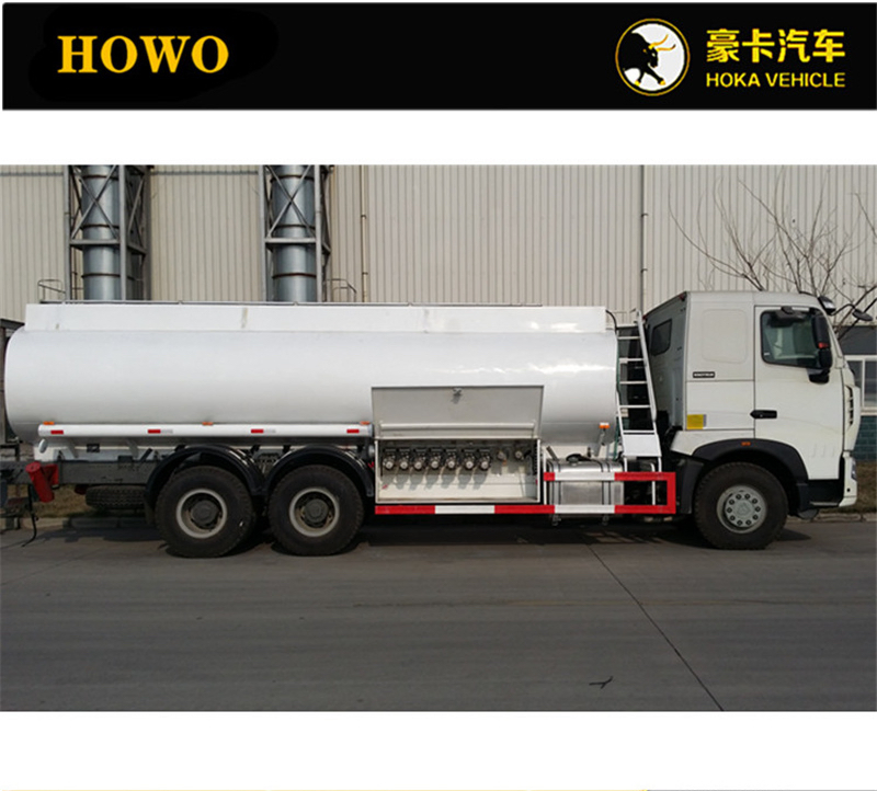 HOWO A7 6X4 380HP 20000L Fuel Tanker Truck